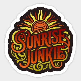 Sunrise Junkie Sticker